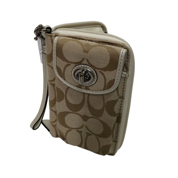 COACH SIGNATURE small WRISTLET / WALLET F50117NWT - Picture 8 of 8